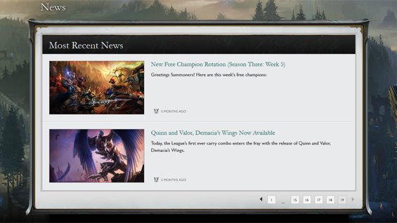 Сайт League of Legends обновился - Изображение 1 Сайт League of Legends обновился - Изображение 1