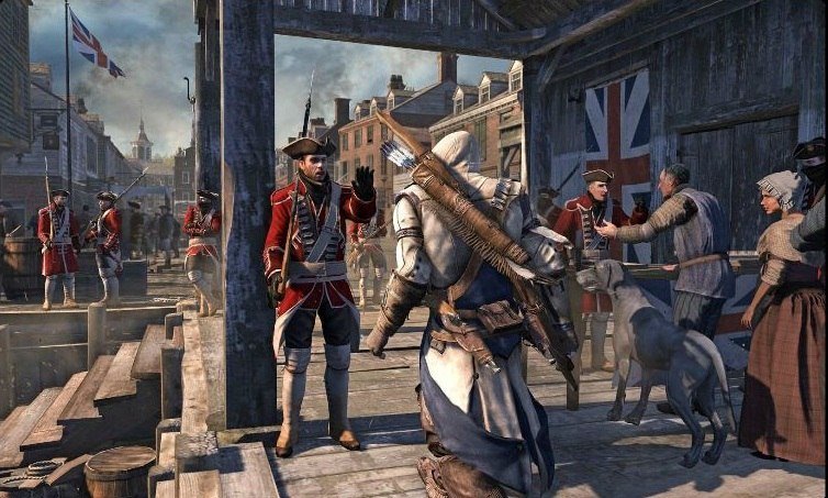 Первые кадры Assassin's Creed III были выложены в Сеть - Изображение 1 Первые кадры Assassin's Creed III были выложены в Сеть - Изображение 1