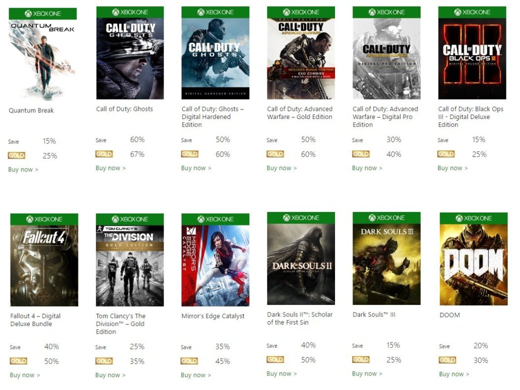 В Xbox Store стартовала большая летняя распродажа - Изображение 1 В Xbox Store стартовала большая летняя распродажа - Изображение 1