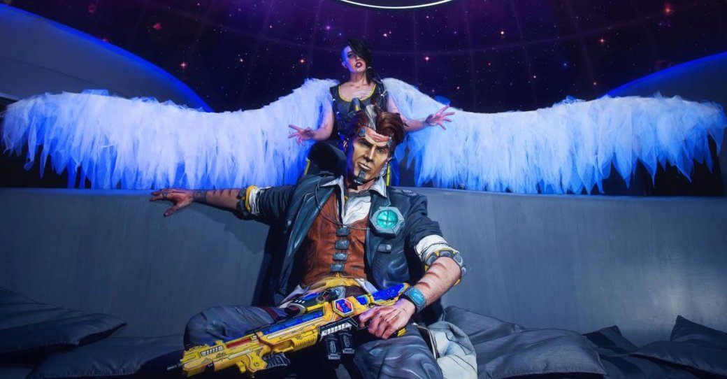 Косплей дня: Красавчик Джек и его дочь Ангел из Borderlands 2 - Изображение 1 Косплей дня: Красавчик Джек и его дочь Ангел из Borderlands 2 - Изображение 1