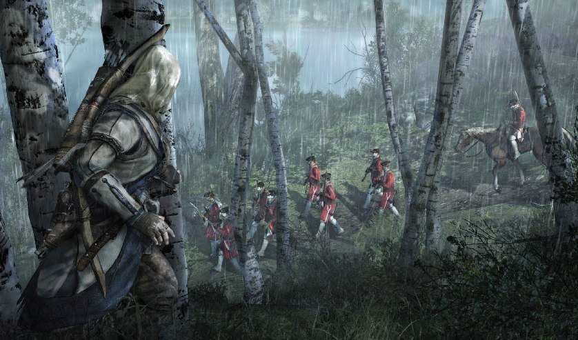 Первые кадры Assassin's Creed III были выложены в Сеть - Изображение 2 Первые кадры Assassin's Creed III были выложены в Сеть - Изображение 2