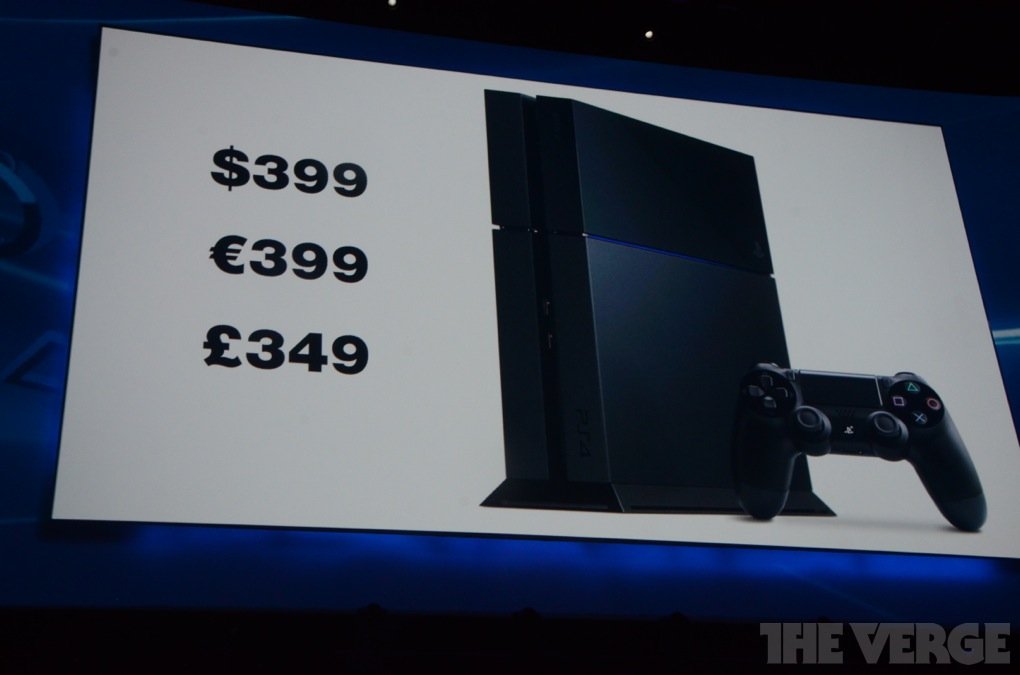 Цена консоли PlayStation 4 составит $ 399 - Изображение 1 Цена консоли PlayStation 4 составит $ 399 - Изображение 1