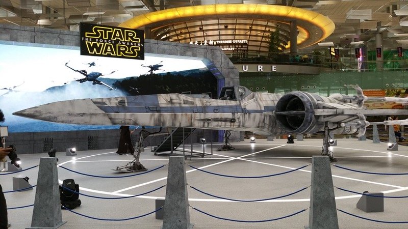 Истребители из Star Wars прилетают в Сингапур - Изображение 1 Истребители из Star Wars прилетают в Сингапур - Изображение 1