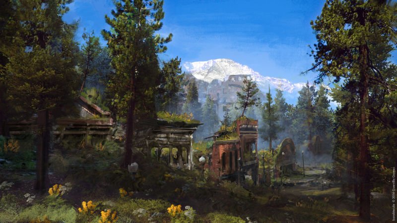Прекрасные концепты Horizon: Zero Dawn от художников «Игры престолов» - Изображение 15 Прекрасные концепты Horizon: Zero Dawn от художников «Игры престолов» - Изображение 15
