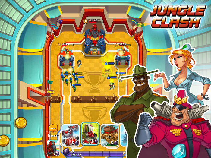 My.Com анонсировала динамичную тактику Jungle Clash - Изображение 1 My.Com анонсировала динамичную тактику Jungle Clash - Изображение 1