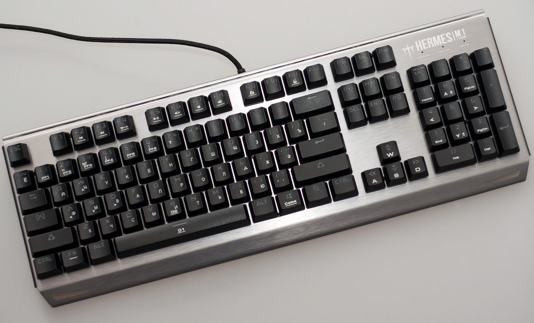 Обзор клавиатуры Gamdias Hermes M1: недорогая механика с подсветкой. - Изображение 2 Обзор клавиатуры Gamdias Hermes M1: недорогая механика с подсветкой. - Изображение 2