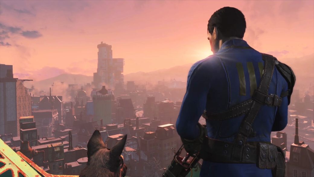 Женщина, собака и пулемет на борту в новом арте и скринах Fallout 4 - Изображение 17 Женщина, собака и пулемет на борту в новом арте и скринах Fallout 4 - Изображение 17