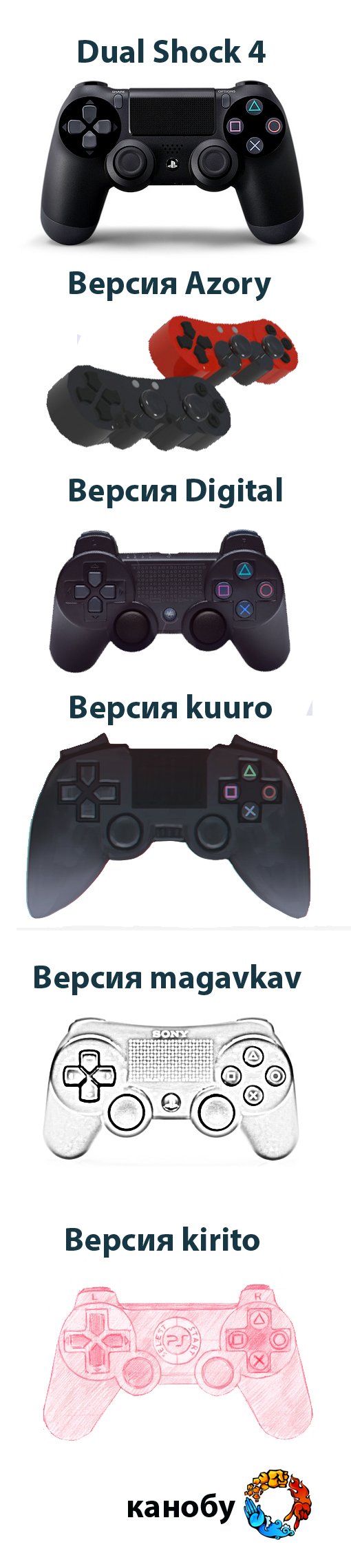 Dual Shock 4. Версии пользователей. - Изображение 2 Dual Shock 4. Версии пользователей. - Изображение 2