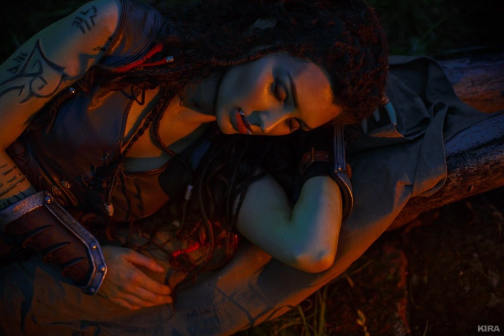 Косплей дня: молодой маг Кадгар и полуорчиха Гарона из фильма Warcraft. - Изображение 21