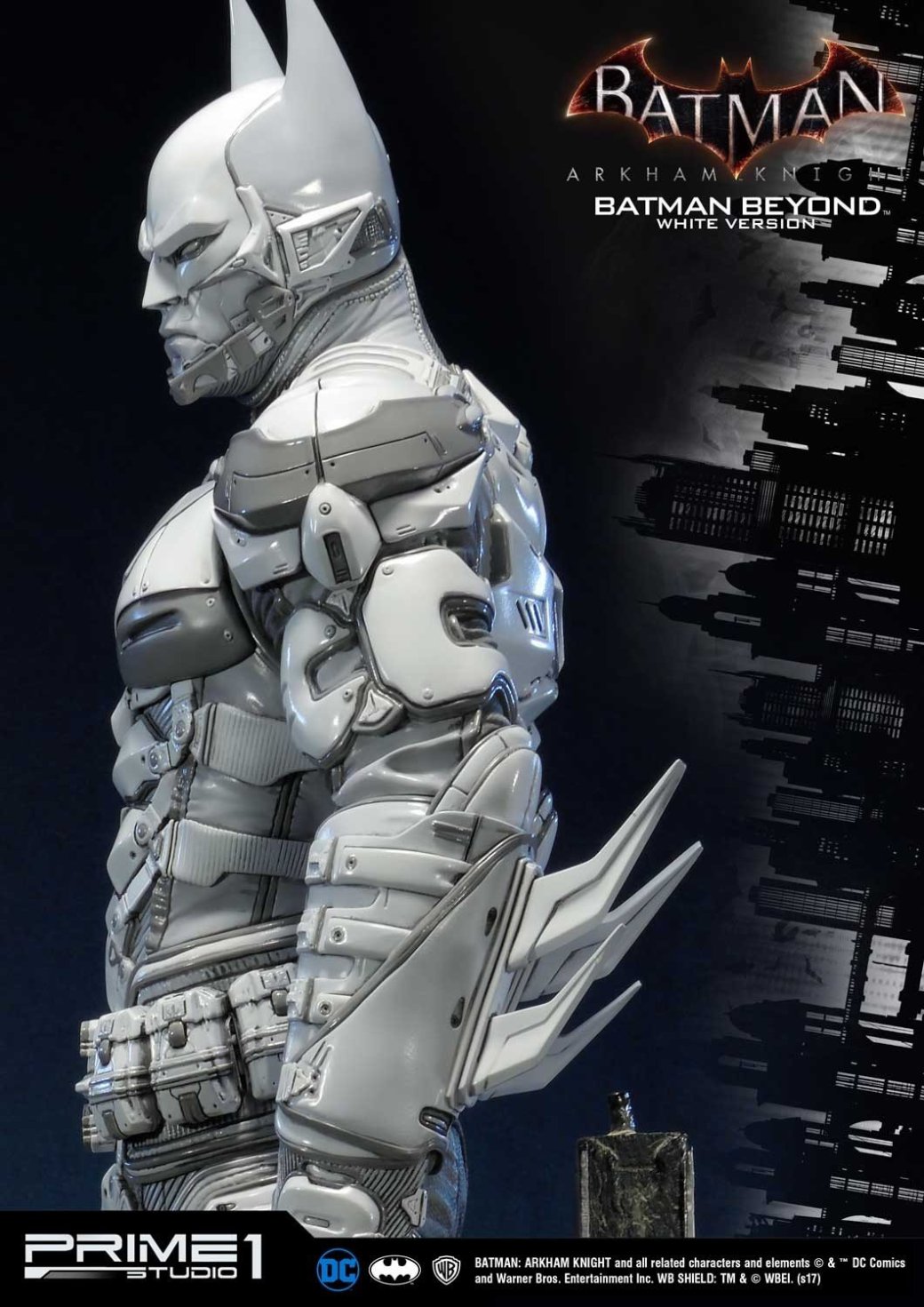 Потрясающая белая статуя Бэтмена будущего из Batman: Arkham Knight. - Изображение 36