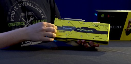Nvidia дразнит распаковкой видеокарты GeForce RTX 2080 Ti Cyberpunk 2077 Edition