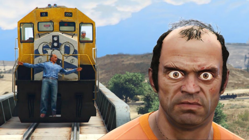 Гифка дня: мгновенная карма в Grand Theft Auto 5. - Изображение 1 Гифка дня: мгновенная карма в Grand Theft Auto 5. - Изображение 1