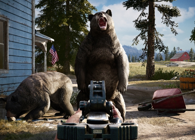 Три способа захватить вышку в новом геймплейном ролике Far Cry 5 в 4K-разрешении