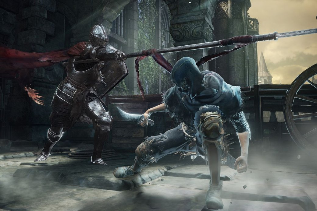 Гифка дня: общество настоящих джентльменов в Dark Souls 3. - Изображение 1 Гифка дня: общество настоящих джентльменов в Dark Souls 3. - Изображение 1